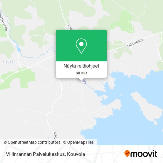 Villinrannan Palvelukeskus kartta
