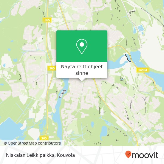 Niskalan Leikkipaikka kartta