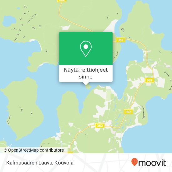 Kuinka päästä kohteeseen Kalmusaaren Laavu paikassa Iitti kulkuvälineellä  Bussi?