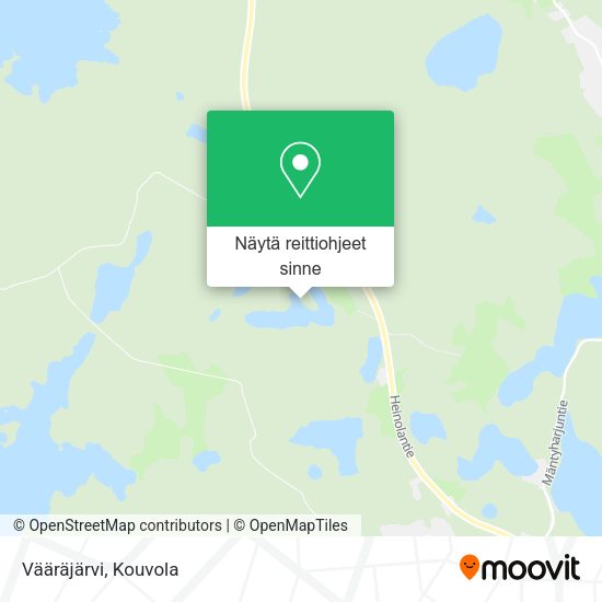 Vääräjärvi kartta
