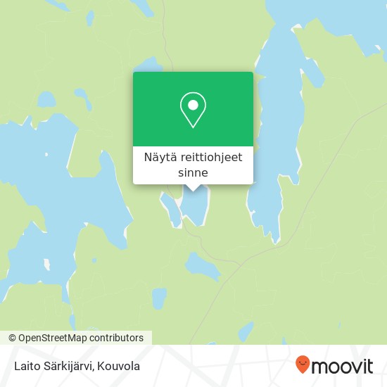 Laito Särkijärvi kartta