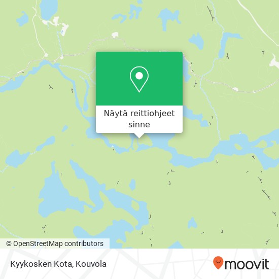 Kyykosken Kota kartta