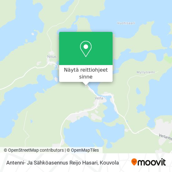 Antenni- Ja Sähköasennus Reijo Hasari kartta