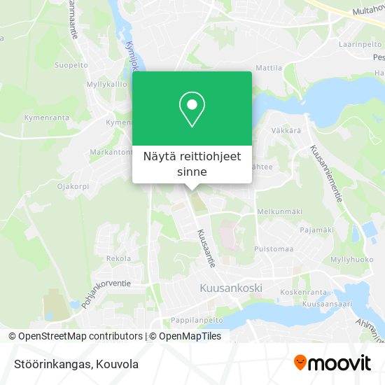 Stöörinkangas kartta