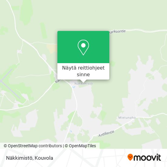 Näkkimistö kartta
