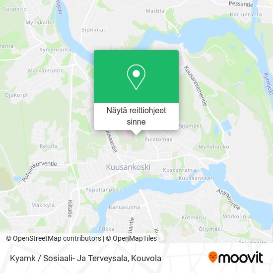 Kyamk / Sosiaali- Ja Terveysala kartta