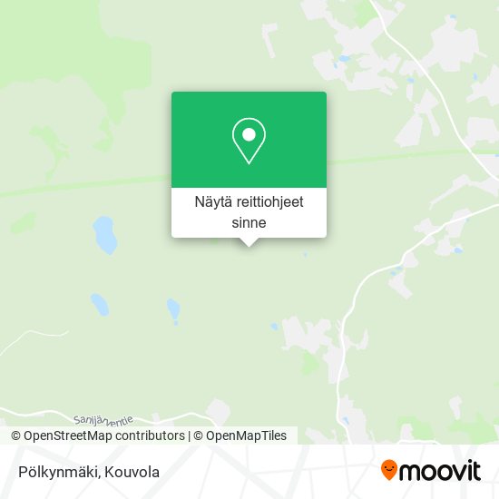 Pölkynmäki kartta