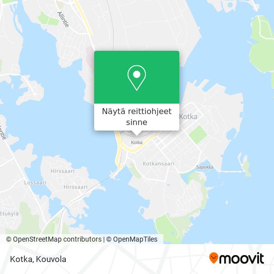 Kotka kartta