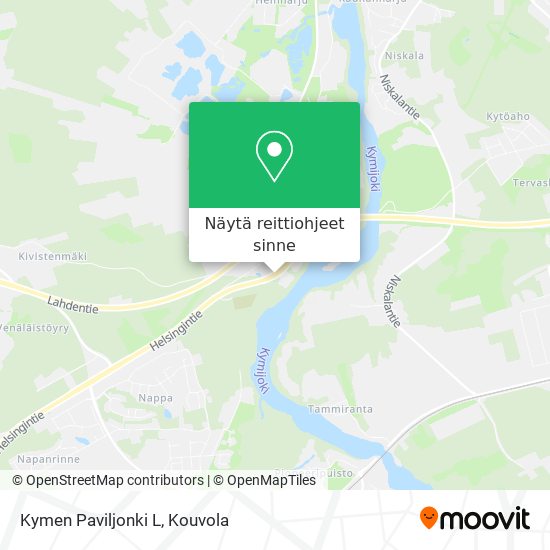 Kymen Paviljonki L kartta