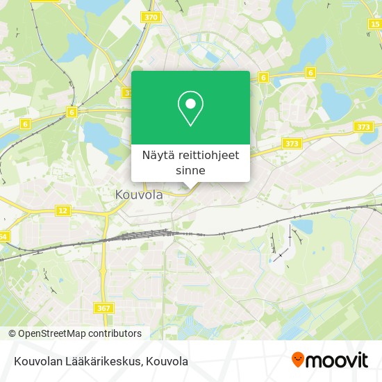 Kouvolan Lääkärikeskus kartta