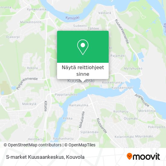 S-market Kuusaankeskus kartta