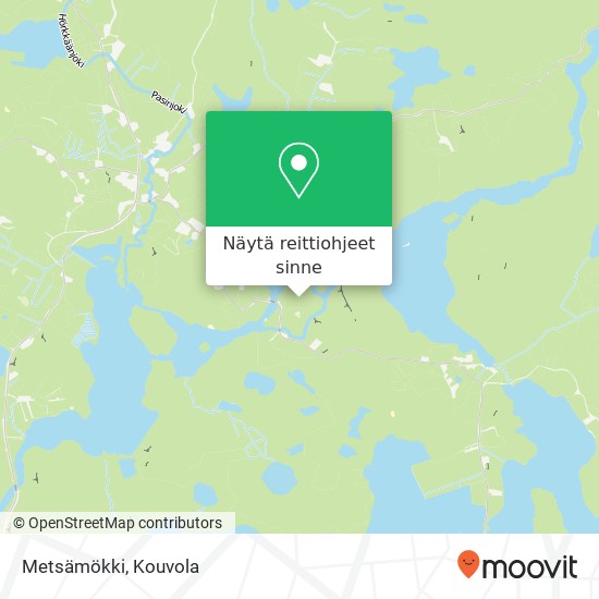 Metsämökki kartta