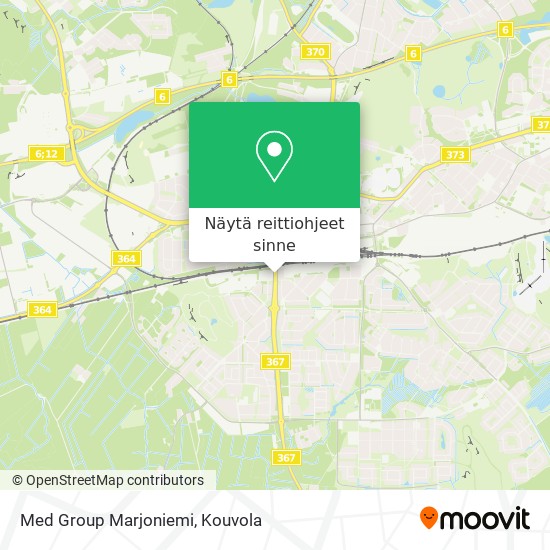 Med Group Marjoniemi kartta
