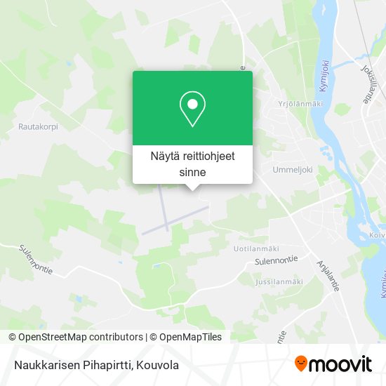 Naukkarisen Pihapirtti kartta
