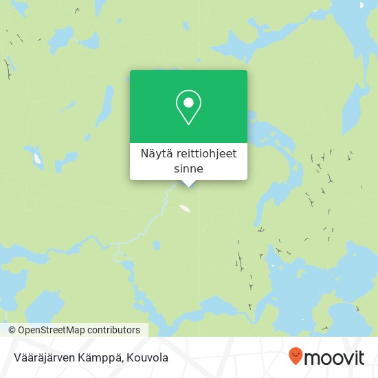 Vääräjärven Kämppä kartta