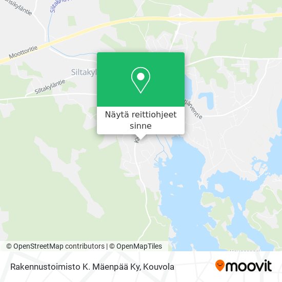 Rakennustoimisto K. Mäenpää Ky kartta