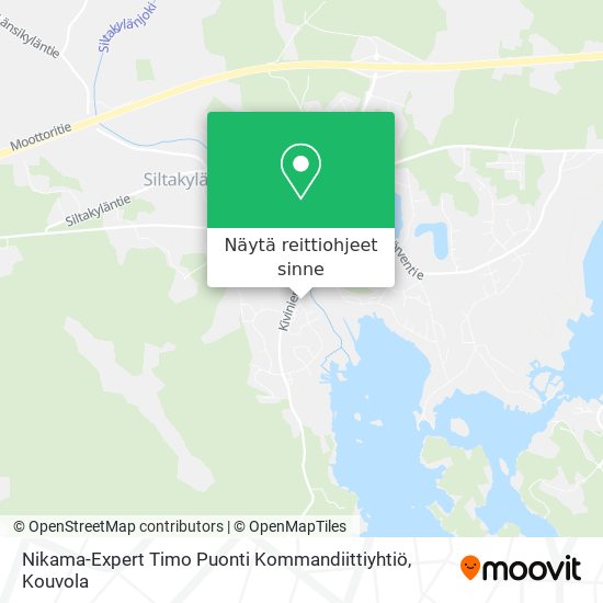 Nikama-Expert Timo Puonti Kommandiittiyhtiö kartta