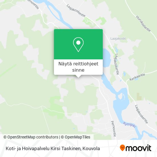 Koti- ja Hoivapalvelu Kirsi Taskinen kartta