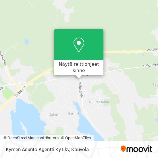 Kymen Asunto Agentti Ky Lkv kartta