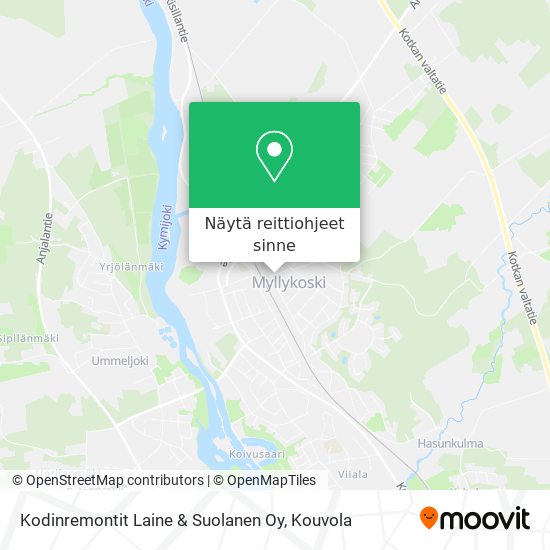 Kodinremontit Laine & Suolanen Oy kartta