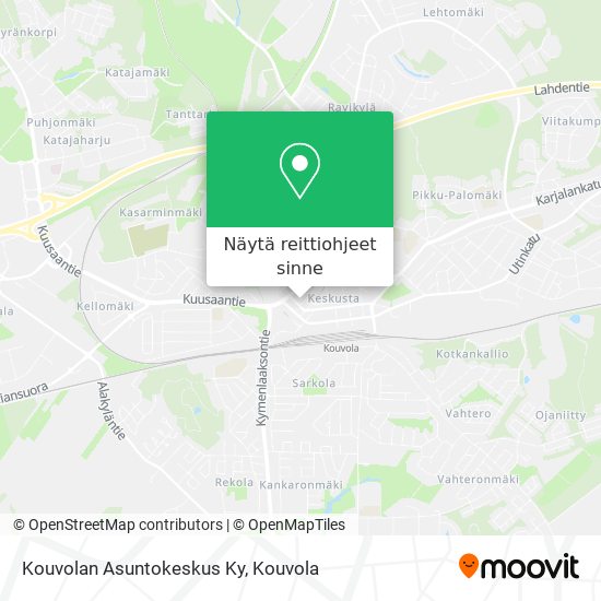 Kouvolan Asuntokeskus Ky kartta