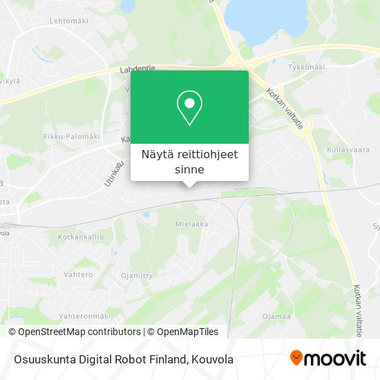 Osuuskunta Digital Robot Finland kartta