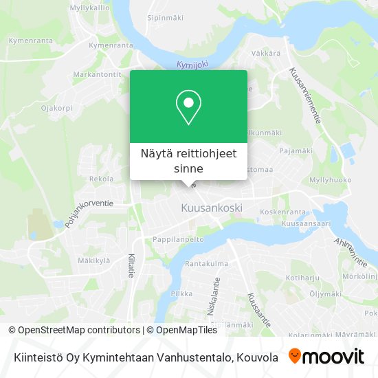 Kiinteistö Oy Kymintehtaan Vanhustentalo kartta