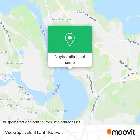 Vuokrapalvelu S Lahti kartta