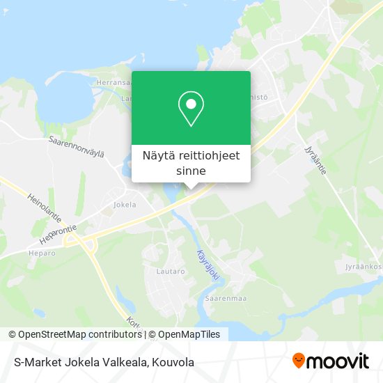 S-Market Jokela Valkeala kartta