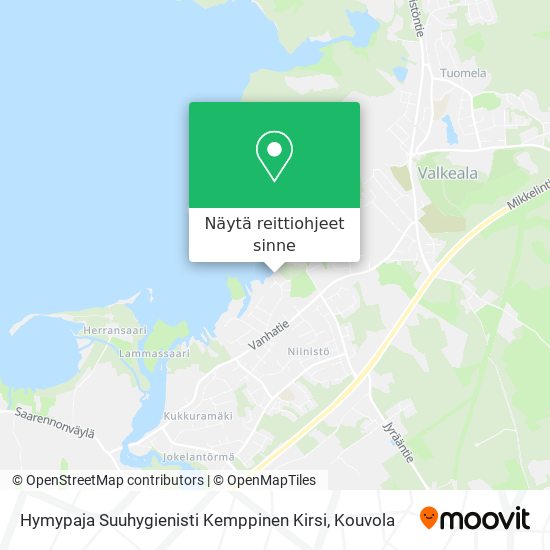 Hymypaja Suuhygienisti Kemppinen Kirsi kartta