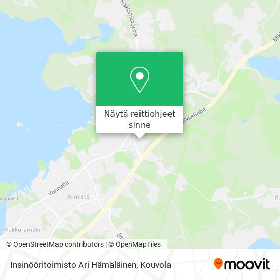 Insinööritoimisto Ari Hämäläinen kartta
