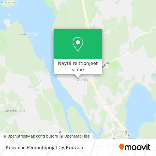 Kouvolan Remonttipojat Oy kartta