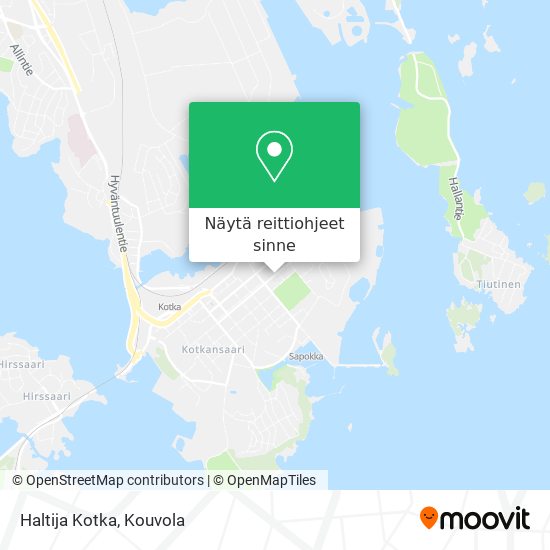 Haltija Kotka kartta