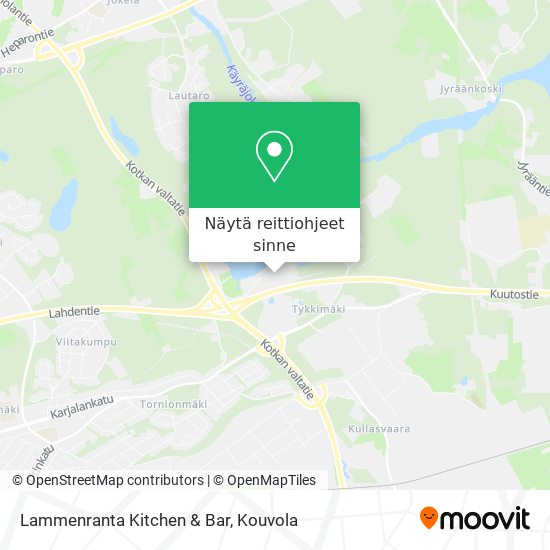 Lammenranta Kitchen & Bar kartta