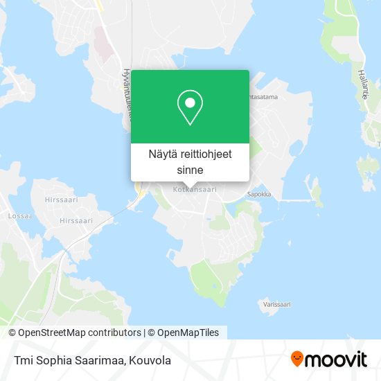 Tmi Sophia Saarimaa kartta
