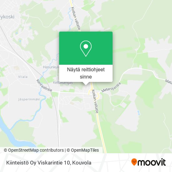 Kiinteistö Oy Viskarintie 10 kartta