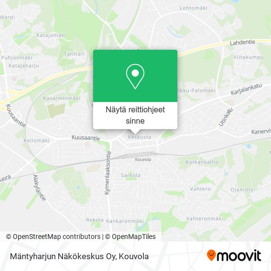 Mäntyharjun Näkökeskus Oy kartta