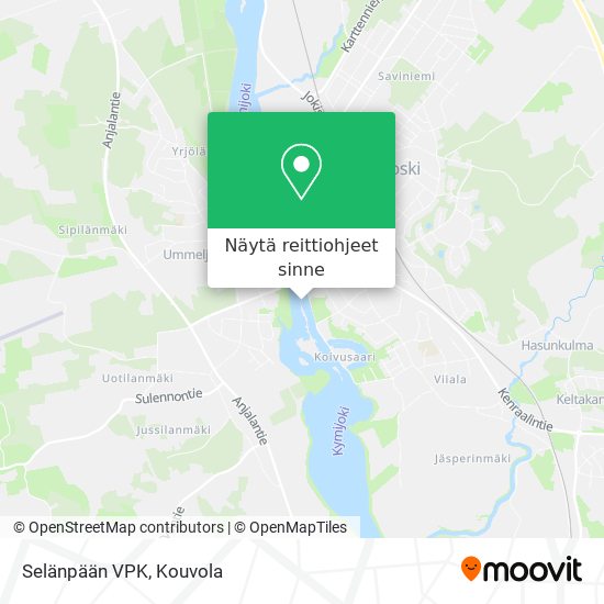 Selänpään VPK kartta