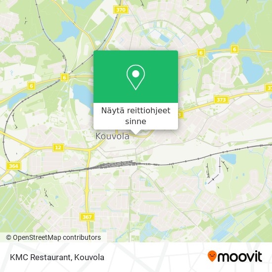 KMC Restaurant kartta