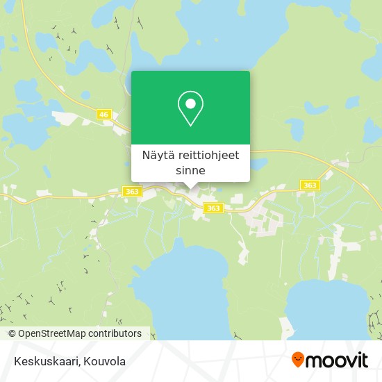 Keskuskaari kartta