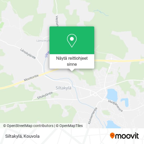 Siltakylä kartta