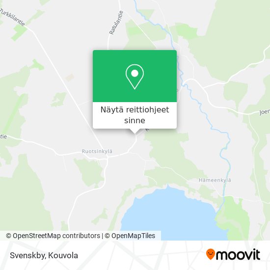 Svenskby kartta