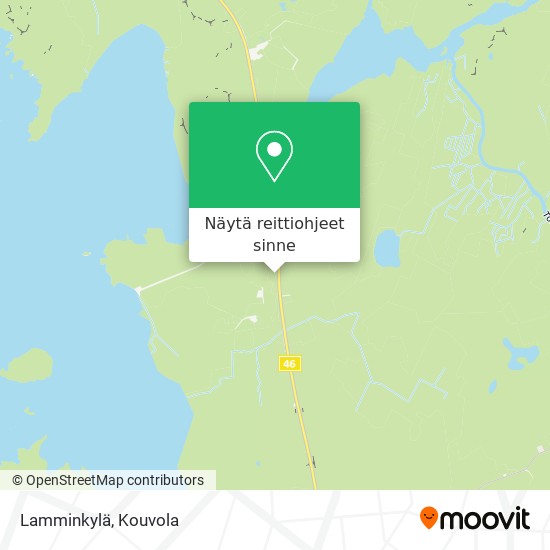 Lamminkylä kartta