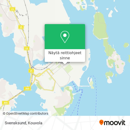 Svensksund kartta