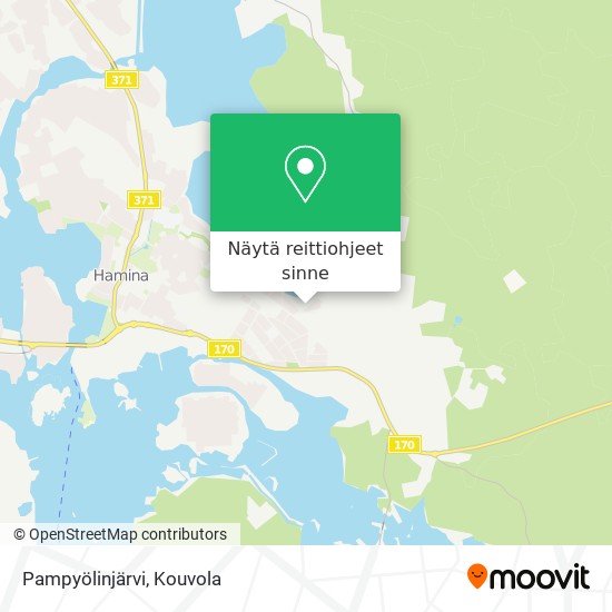 Pampyölinjärvi kartta