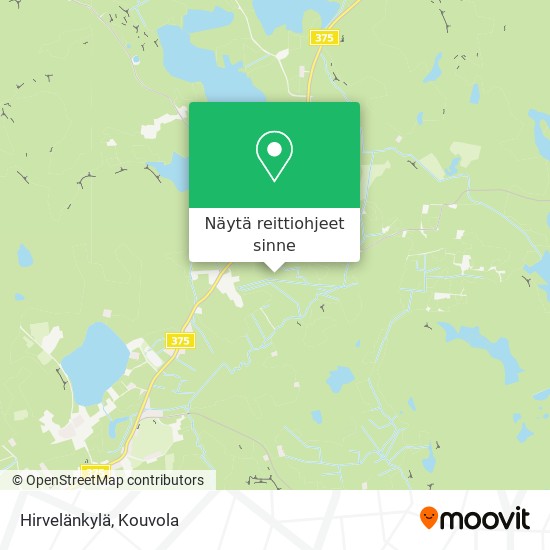 Hirvelänkylä kartta