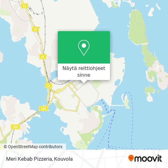 Meri Kebab Pizzeria kartta