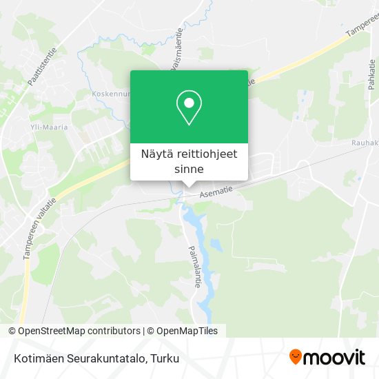 Kotimäen Seurakuntatalo kartta