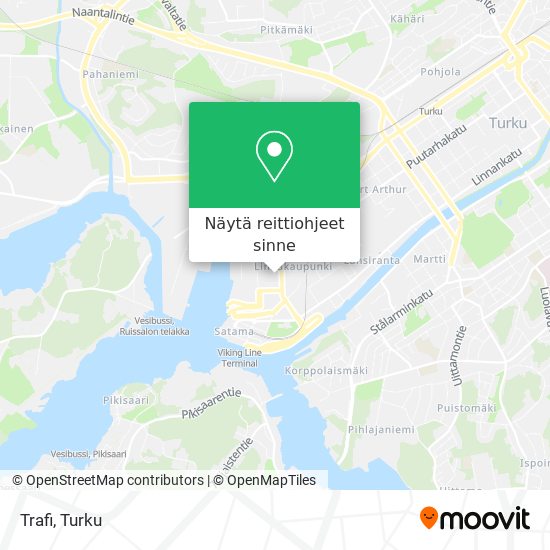 Kuinka päästä kohteeseen Trafi paikassa Turku kulkuvälineellä Bussi?