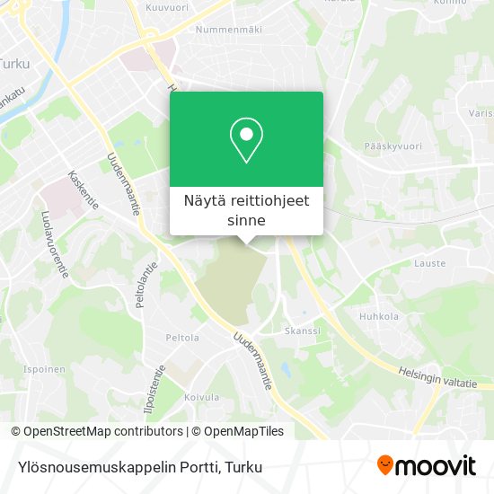 Ylösnousemuskappelin Portti kartta